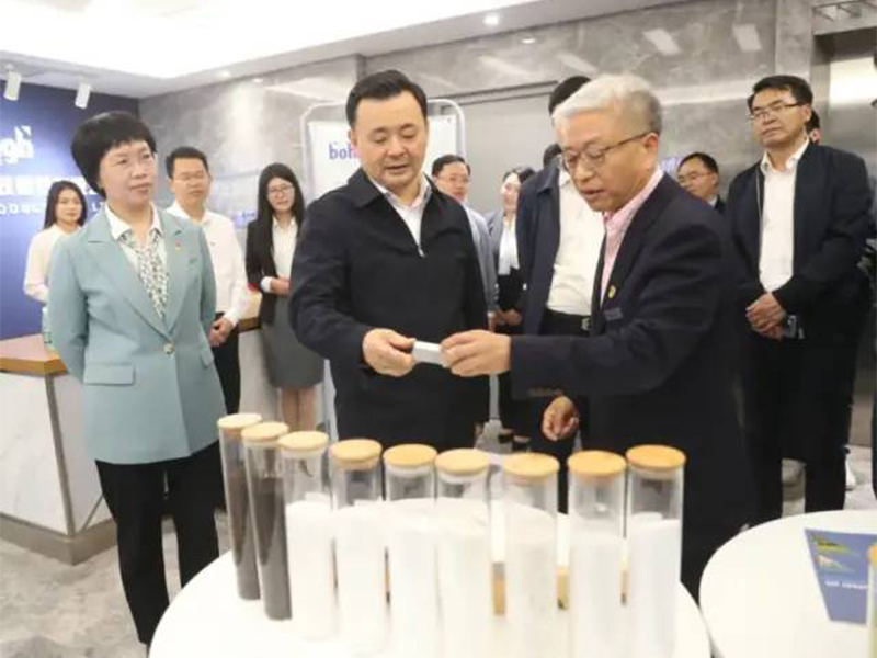 萍鄉市委書記陳敏來寶海集團調研上市工作